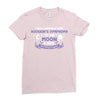 I Love Someone with Hodgkin's Cancer to The Moon and Back to Infinity Ladies Fitted T-Shirt
