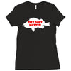 funny size does matter fishing fish holiday jarvis reel rod line sinke Ladies Fitted T-Shirt