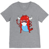monster nags V-Neck Tee