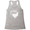 chicken butt Racerback Tank