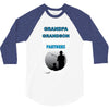 Grandpa And Grandson Fishing Partners For Life 3/4 Sleeve Shirt
