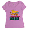 single mom's cools t shirts Women's Triblend Scoop T-shirt