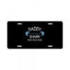 daddy shark doo doo doo License Plate