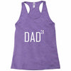 dad of 3 Racerback Tank