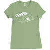 camper camping fun zelten zelt hobby freizeit outdoor pc gaming Ladies Fitted T-Shirt