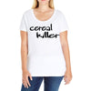 cereal killer Ladies Curvy T-Shirt