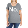 no funny new Ladies Curvy T-Shirt