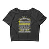 Legends Are Born In September Crop Top