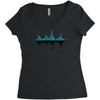 middle hertz Women's Triblend Scoop T-shirt