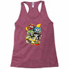 lion collector vectorized Racerback Tank