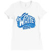 white rock candy Ladies Fitted T-Shirt
