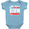 just one more gun i promise Baby Bodysuit