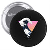 Great Wave Pin-back button