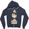 shrine of the silver monkey Zipper Hoodie