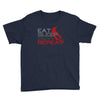 eat sleep bmx repeat Youth Tee