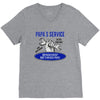 papa s service V-Neck Tee