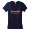 unrecognozable Women's V-Neck T-Shirt