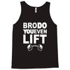 bro do you even lift baseball raglan Tank Top