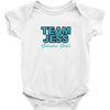 team jess Baby Bodysuit