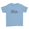 the oc allergic reaction Youth Tee
