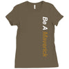 be a maverick Ladies Fitted T-Shirt