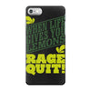 rage quit iPhone 7 Case