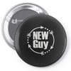new guy Pin-back button
