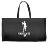 finger wag batle royal gaming Weekender Totes