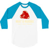 meat is murder tasty tasty murder 3/4 Sleeve Shirt