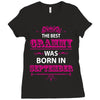 The Best Grammy Was Born In Sebtember Ladies Fitted T-Shirt