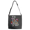colorful boxer Adjustable Strap Totes