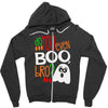 do you even boo bro halloween Zipper Hoodie