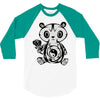 panda (3) 3/4 Sleeve Shirt