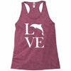 love dolphin Racerback Tank
