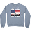 Lets Pray For Vegas, God Bless Crewneck Sweatshirt