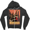 visit mordor Zipper Hoodie