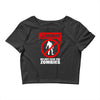 zombie  do not feed the zombies fun Crop Top