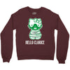 hello clarice Crewneck Sweatshirt