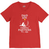 Dad And Son Fishing Partners For Life V-Neck Tee