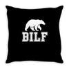 bilf, bear i'd like to Throw Pillow