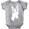 tuxedo after party Baby Onesie