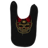 american football skull Baby Bibs