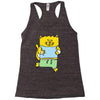 meow is running Racerback Tank