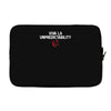 viva la unpredictability Laptop sleeve