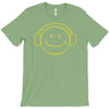 smiley dj techno,club,dance,music,rave retro T-Shirt