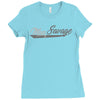 man savage Ladies Fitted T-Shirt