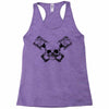 skull pisto Racerback Tank