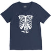 beer belly xray skeleton funny V-Neck Tee