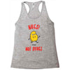nugs not drugs Racerback Tank