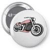 motorcycle Pin-back button